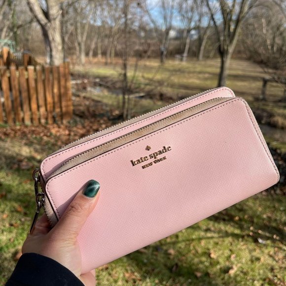 Kate Spade Carryall Wristlet, Light Pink - Picture 1 of 4